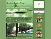Tablet Screenshot of houstonbamboonursery.com
